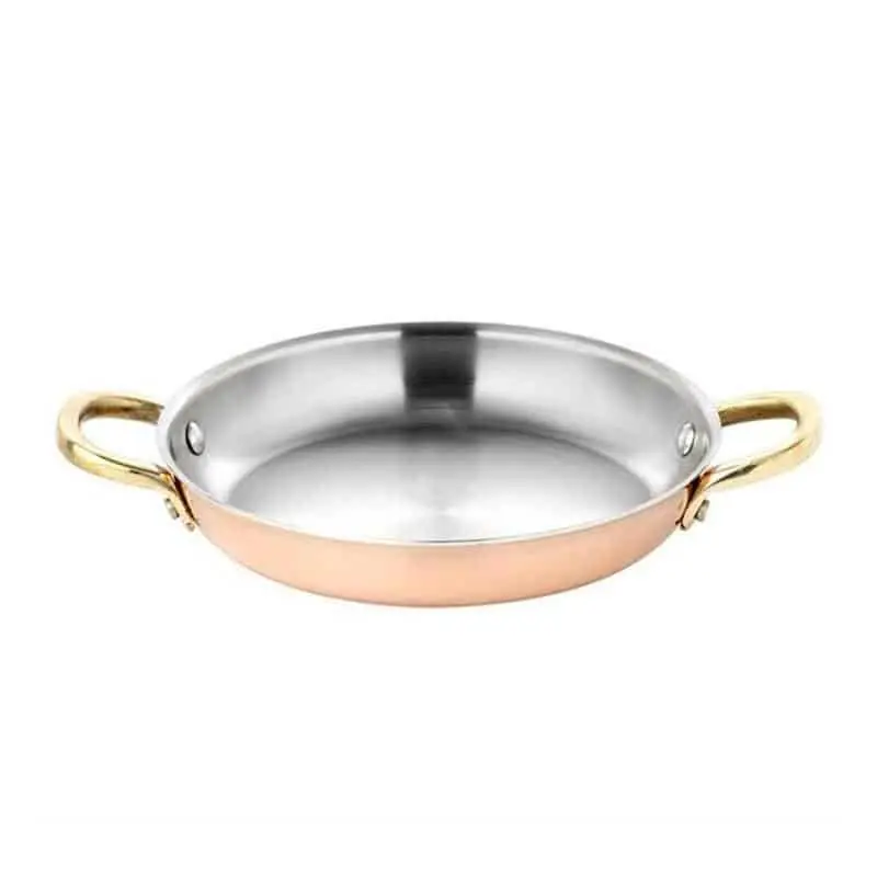 Öztiryakiler Multi Layer Paslanmaz Yumurta Sahanı 20 cm Bakır