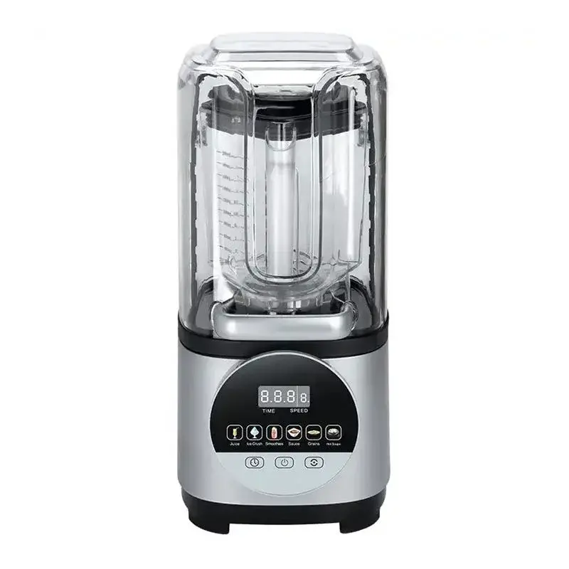 Vosco VHS-211E Pro Silent Gürültü Önleyici Kapaklı Dijital Bar Blender, 2 Lt, 2000 W, Gri