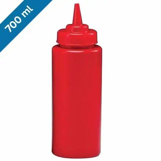 Gurmeaid Fişek Sosluk, Kırmızı, Dar, 700 ml