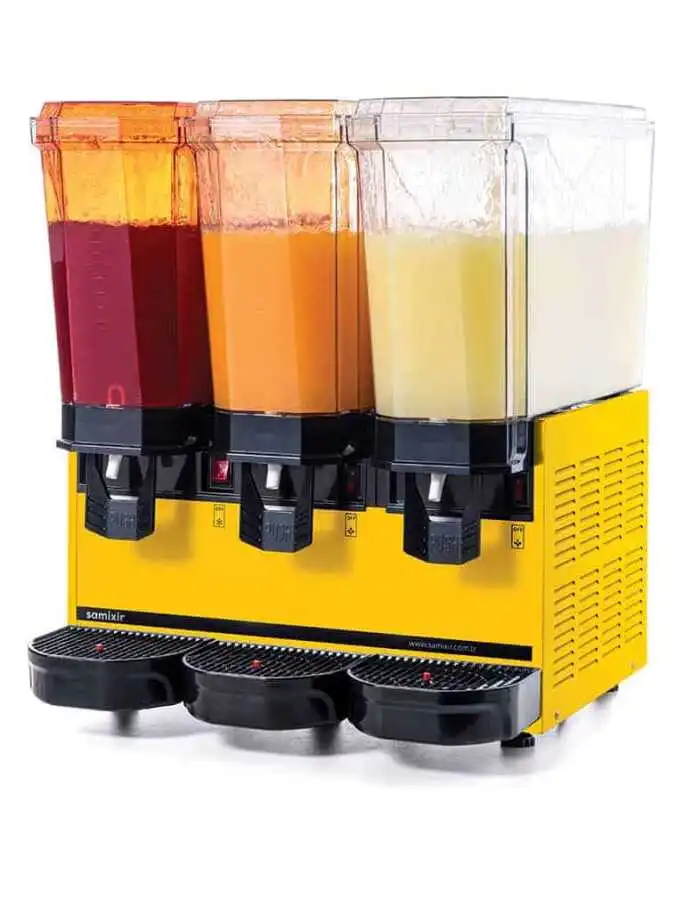 Samixir 20+20+20 Lt Klasik Fıskiyeli  Soğuk İçecek Dispenseri