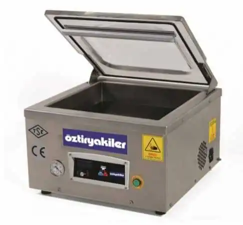 Öztiryakiler Vakum Makinası Set Ustu 20M3 / Tek Yapıştırma Çeneli