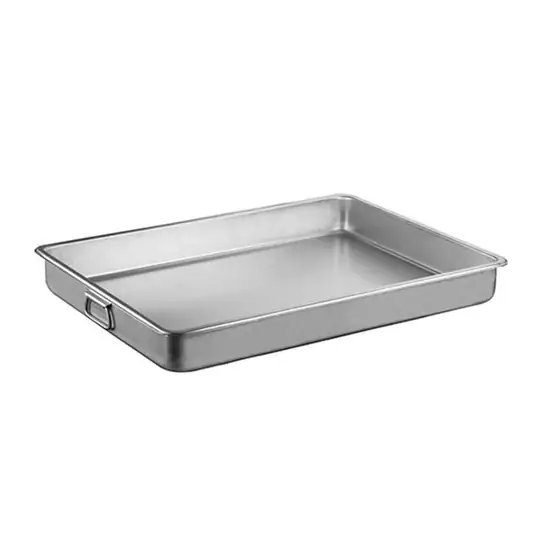 Öztiryakiler Pres Baskılı Tepsi, Kapaksız, 0.80 mm, Saplı, 50x70x10 cm