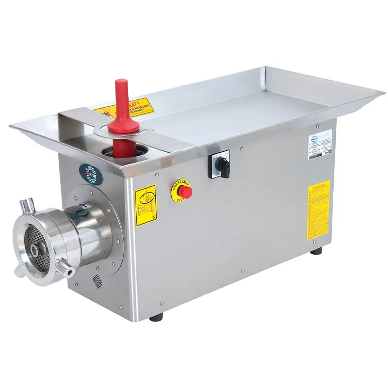 Bosfor UKM-42PT Kıyma Makinesi, Paslanmaz Çelik Gövde ve Kafalı, No:42, Trifaze