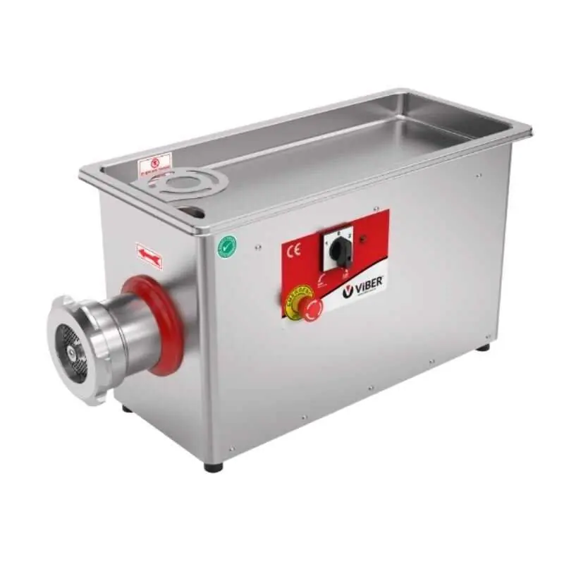 Viber VHE.EKK.32T-S NO:32 Kıyma Makinesi Komple Paslanmaz 750 Kg/Saat Trifaze 380 V