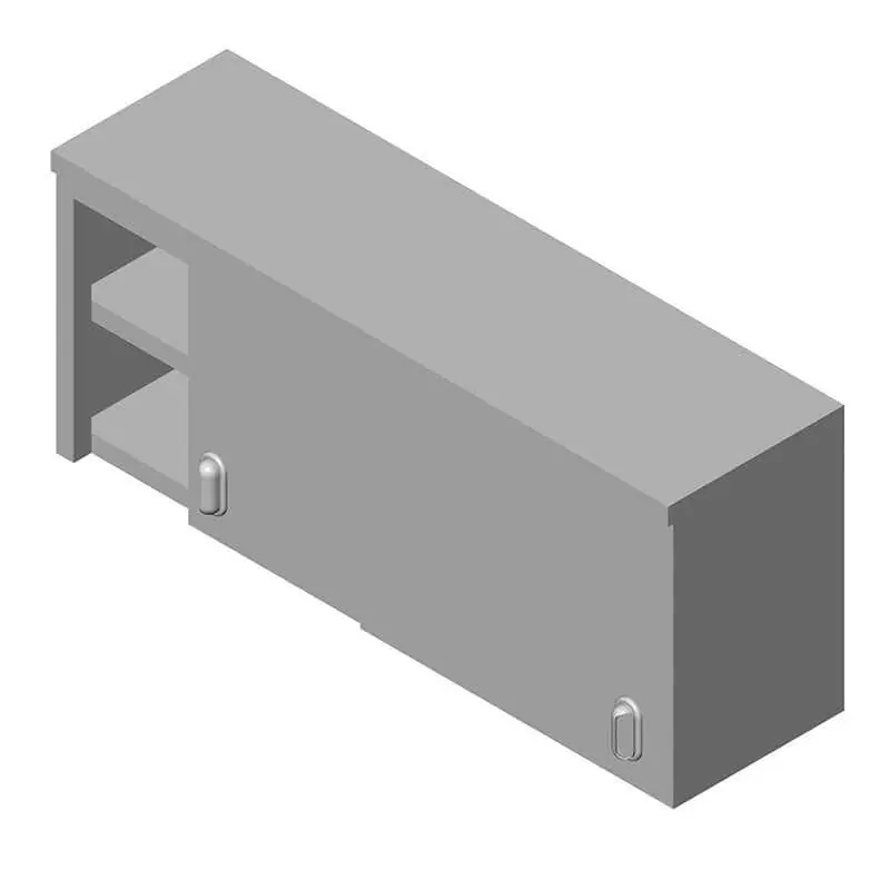 Öztiryakiler Ara Raflı Duvar Dolabı, 120x40 cm