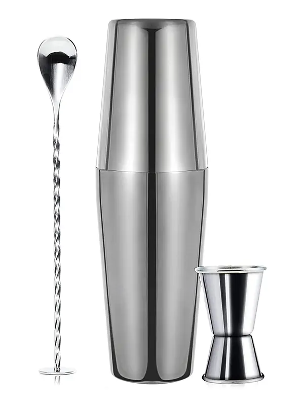 Vosco VB-KB3 3 Parça Boston Shaker Kokteyl Seti, 750 ml