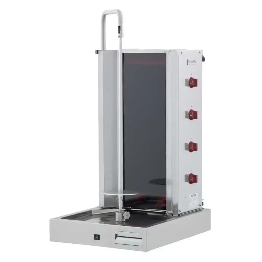 Öztiryakiler 4 EUD-ECO Alttan Motorlu Döner Ocağı 4 Radyanlı Elektrikli