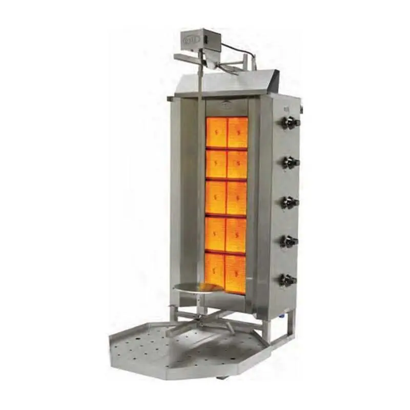 Öztiryakiler 5GD Model Üstten Motorlu Döner Ocağı, 5 Radyanlı, Gazlı