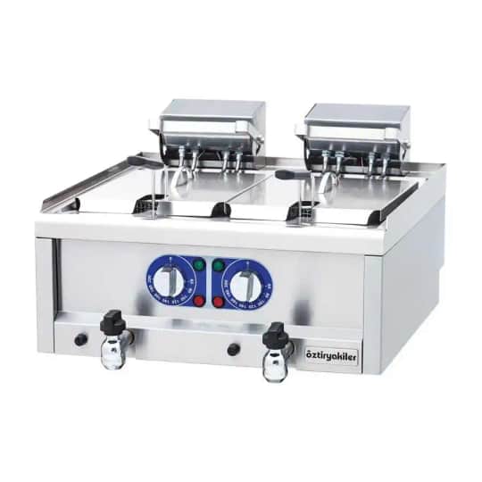 Öztiryakiler 600 Seri Set Üstü Fritöz Elektrikli 60*60*26