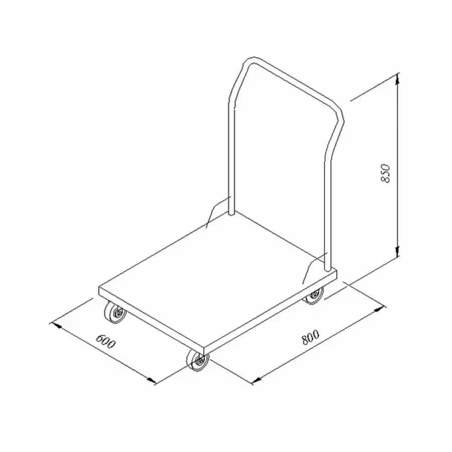 Öztiryakiler Yük Taşıma Arabası 60*80