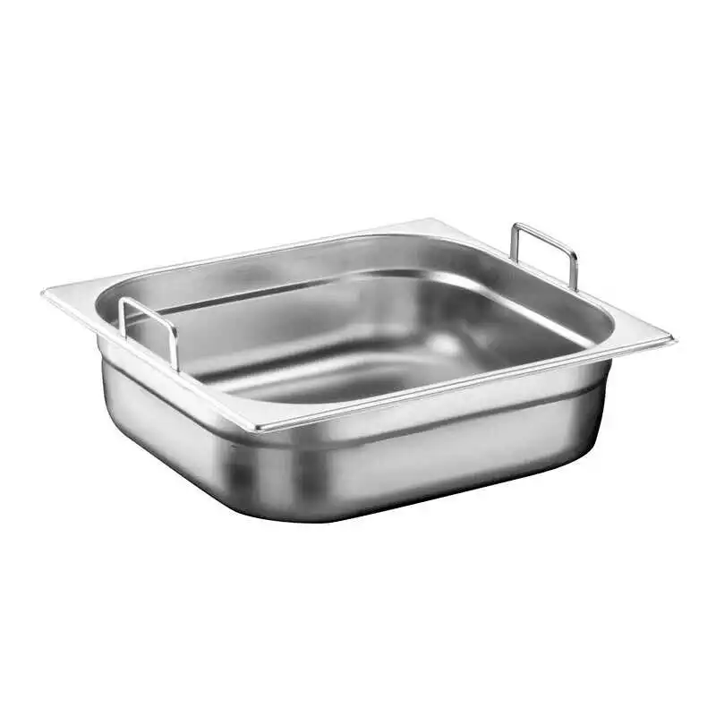 Öztiryakiler Gastronorm Küvet, Saplı, Standart, GN 2/3, 35.4x32.5x6.5 cm