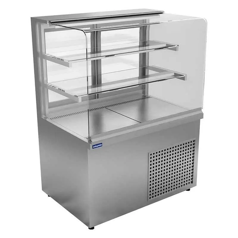 Öztiryakiler Düz Camlı Soğuk Teşhir Dolabı, 480 lt, 200x70x135 cm