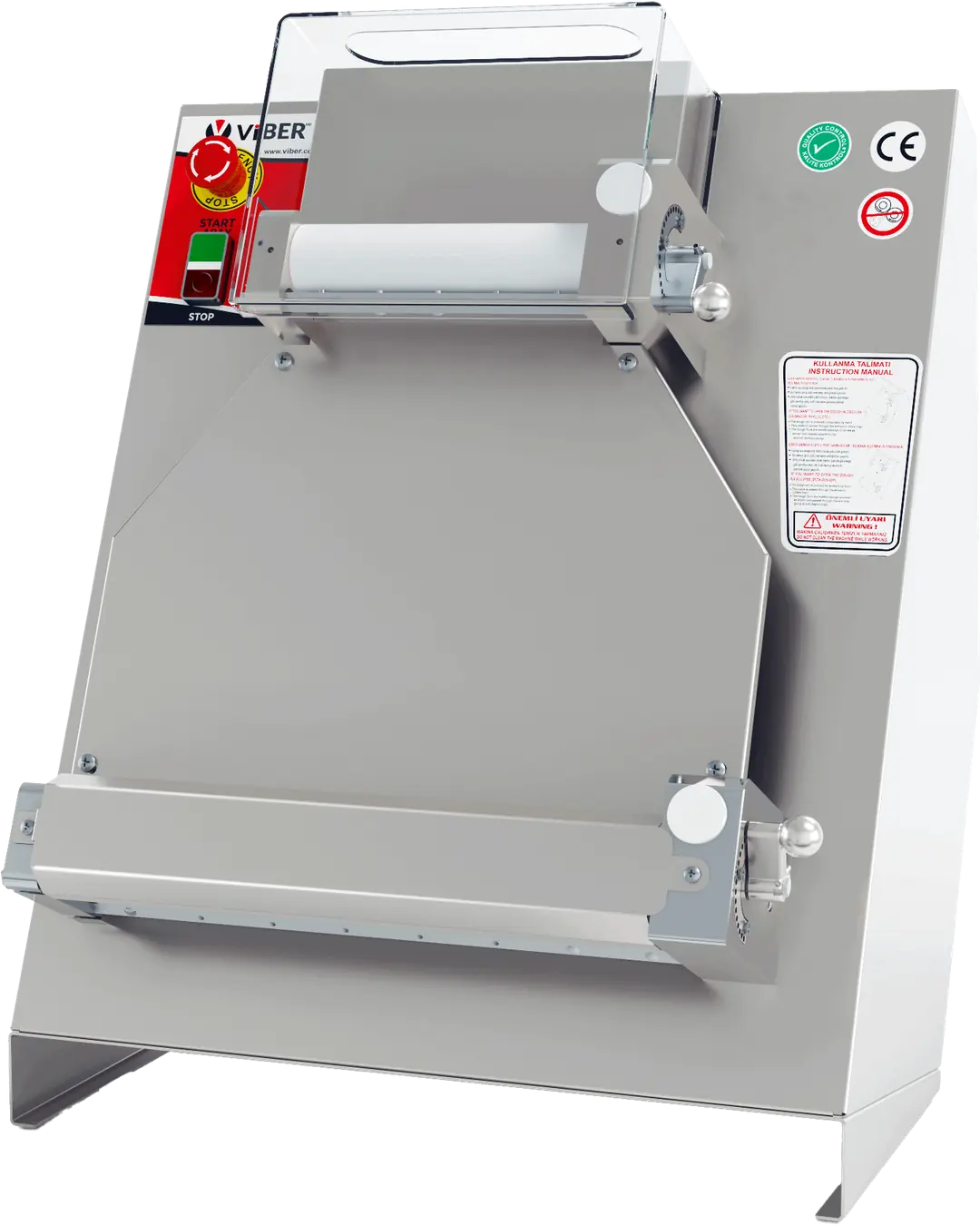 Viber VHE.HAP.40D Pro Hamur Açma Makinesi Dikey 40 Cm 220 V