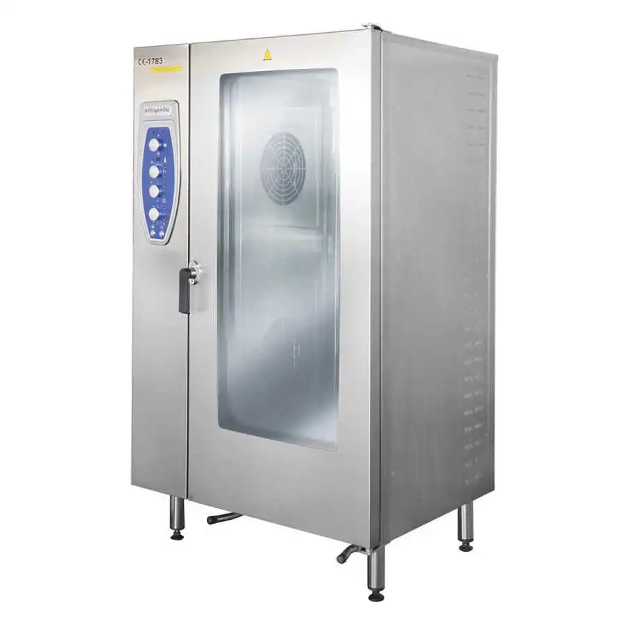 Öztiryakiler OKFE 202 Fırın Konveksiyonlu Elektrikli Kızaklı 20 Adet GN 2/1 Tepsi Kapasiteli.