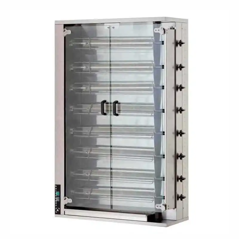 Öztiryakiler Piliç Çevirme Makinesi 40 Piliç Kapasiteli Gazlı