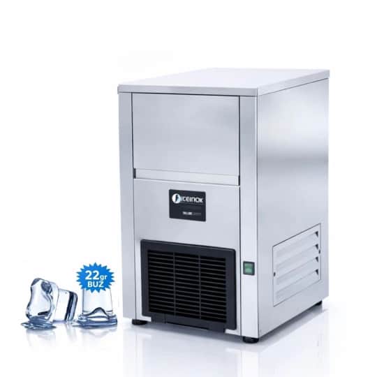 Iceinox ICE 50 Hazneli Gurme Buz Makinesi, 45 kg/gün Kapasiteli