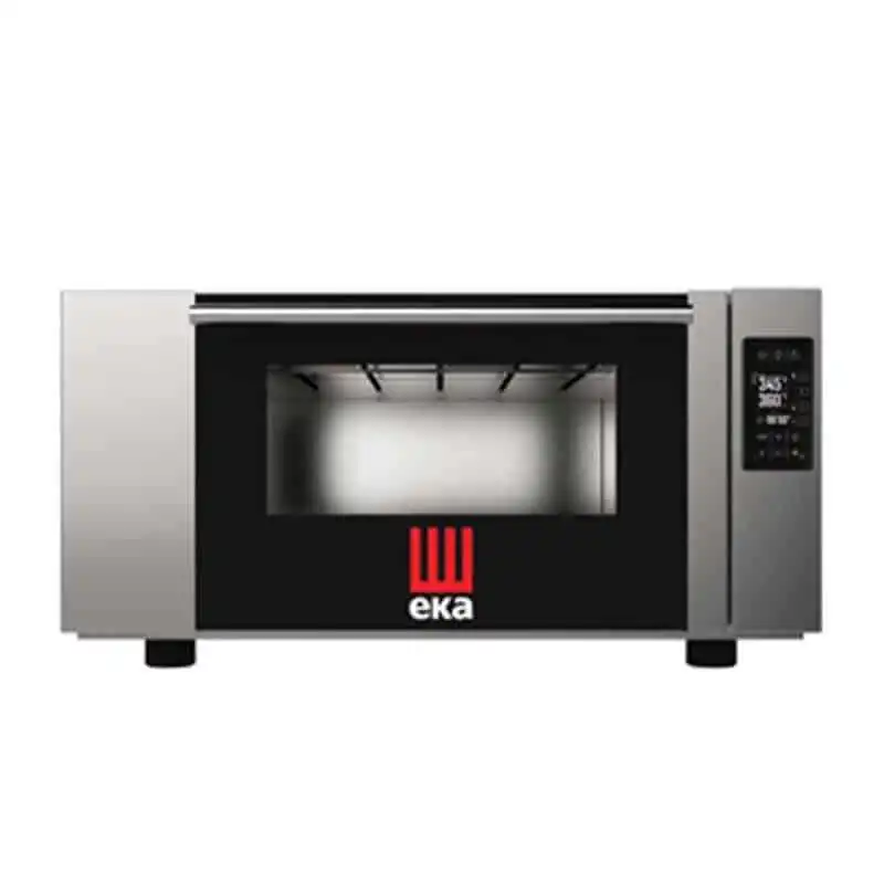 Eka Taş Tabanlı Elektronik Fırın Nemlendirmeli Gn 60x40 2 Tepsi Kapasiteli Elektrikli MKF-D2T