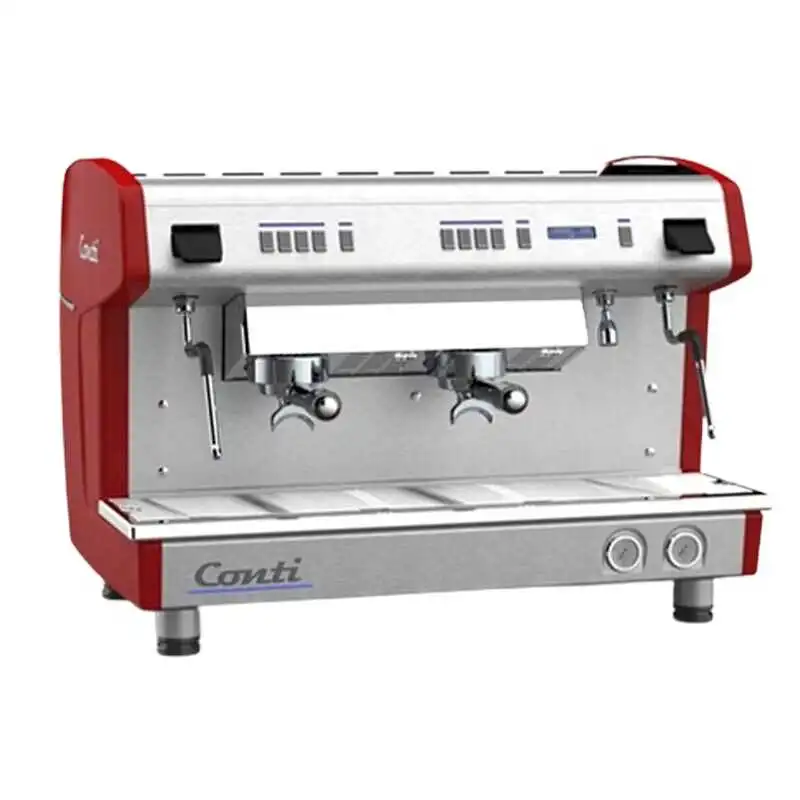 Conti Monaco X-ONE Tall Cup Tam Otomatik Espresso Makinesi 2 Gruplu Kırmızı