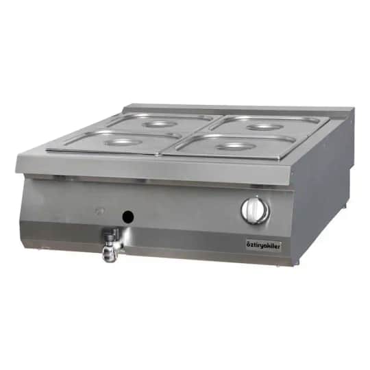 Öztiryakiler 900 Seri Set Üstü Bain Marie Gazlı 80*90*30-GN Kaplar Hariç