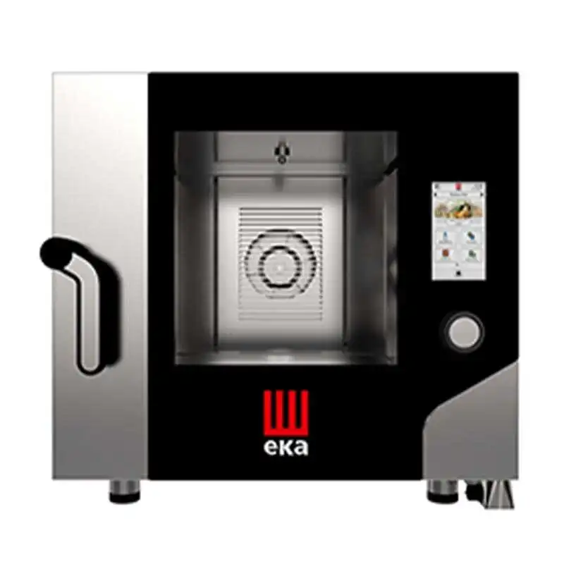 Eka Konveksiyonlu Dokunmatik Fırın Nemlendirmeli Gn 1/1 5 Tepsi Kapasiteli Elektrikli MKF-511TS