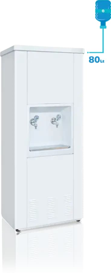 Emsaş Boyalı 80 Lt Su Sebili İç Hazne Krom EMB.80