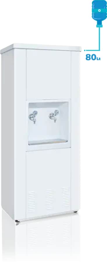Emsaş Boyalı 80 Lt Su Sebili İç Hazne Krom EMB.80
