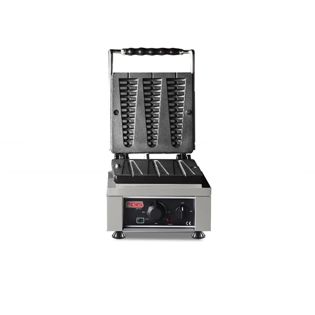 SGS WF 25 E Çubuk Waffle Makinesi 21 cm