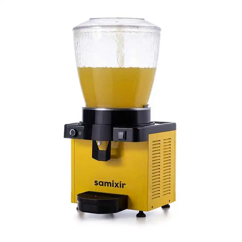 Samixir S22 Panaromik Analog Soğuk İçecek Dispenseri 22 L Sarı