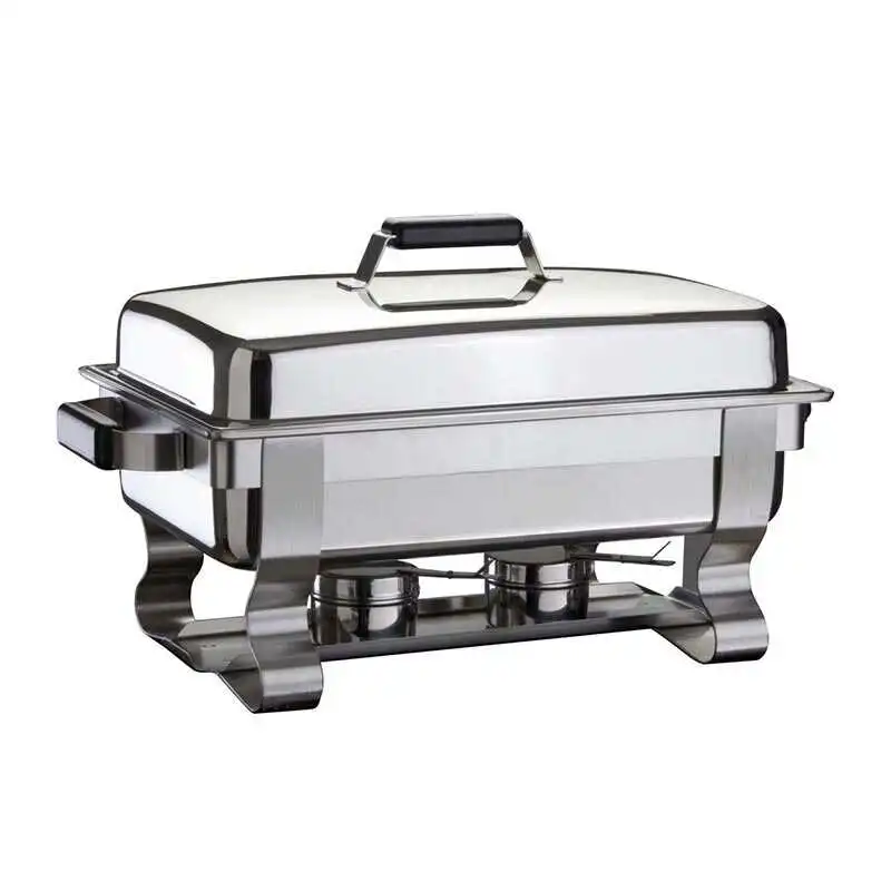 Öztiryakiler Ayaklı Chafing Dish GN 1/1 35x64 cm