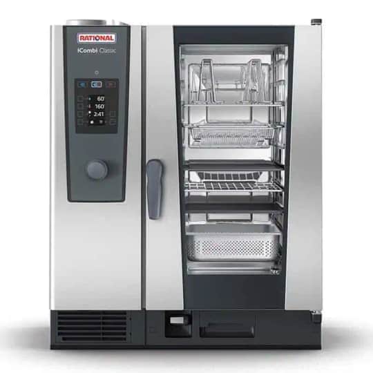 Rational iCombi Classic Buhar Konveksiyonlu Fırın 10x1/1 GN Kapasiteli Elektrikli