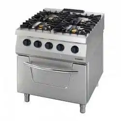 Öztiryakiler Döküm Fırınlı Kapalı Kuzine 80x90 cm Gazlı