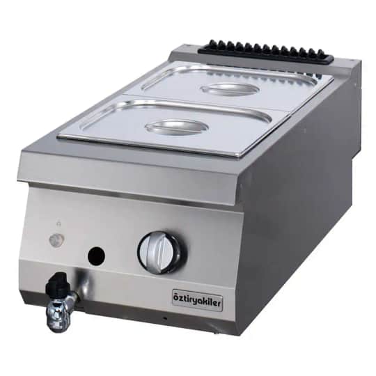 Öztiryakiler 900 Seri Set Üstü Bain Marie Gazlı 40*90*30-GN Kaplar Hariç