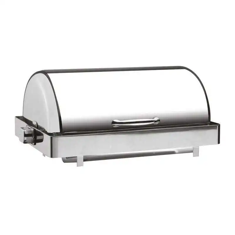 Öztiryakiler Chafing Dish 1/1 Set Üstü Gömme 180 Açılır Kapaklı Elektrikli