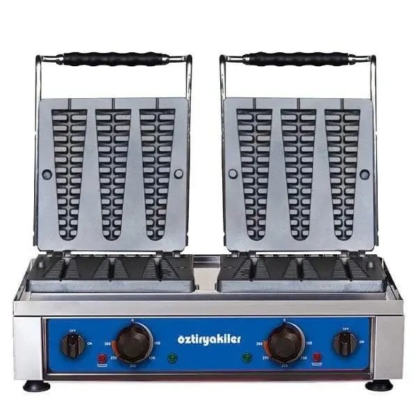 Öztiryakiler WF 25 02 Çubuklu Waffle Makinesi İkili