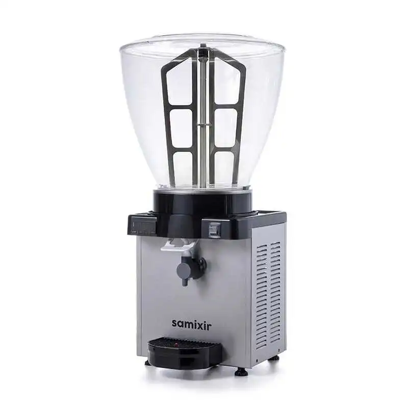 Samixir KAM40 Panaromik Dijital Köpüklü Ayran Dispenseri, 40 L, Inox