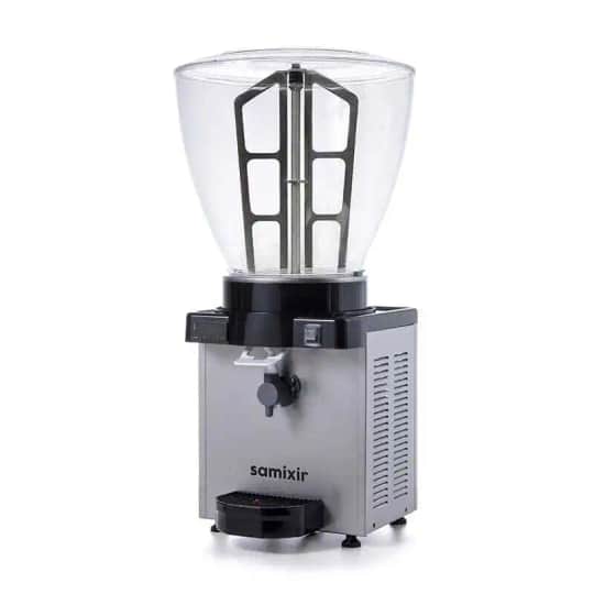 Samixir KAM40 Panaromik Dijital Köpüklü Ayran Dispenseri, 40 L, Inox