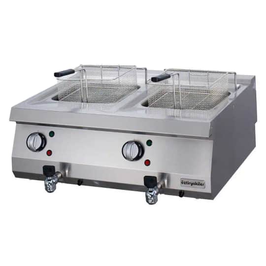 Öztiryakiler 700 Seri Set Üstü Fritöz Elektrikli 80*70*30