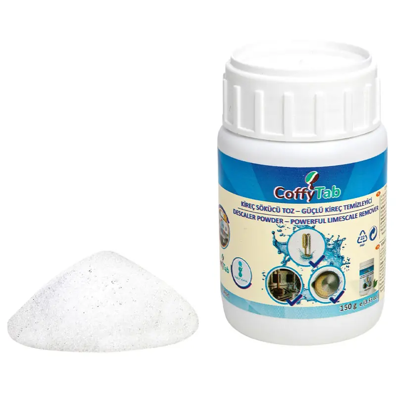 CoffyTab A001-7 Güçlü Kireç Temizleme Tozu 150 gr