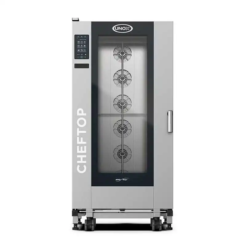 Unox Cheftop Plus Combi Fırın 20 GN 1/1 Kapasiteli Gazlı