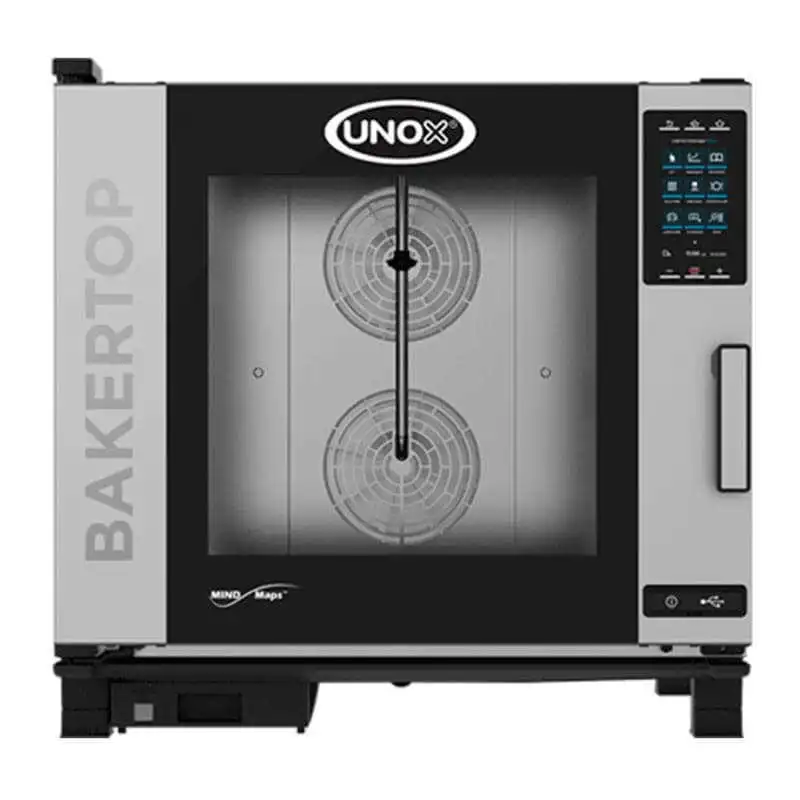 Unox Bakertop Plus Combi Fırın 60x40 cm 6 Tepsi Kapasiteli Elektrikli