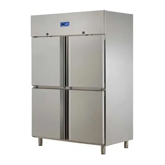 Öztiryakiler GN 1200 LMV Dik Tip Monoblok Derin Dondurucu, 4 Yarım Kapılı