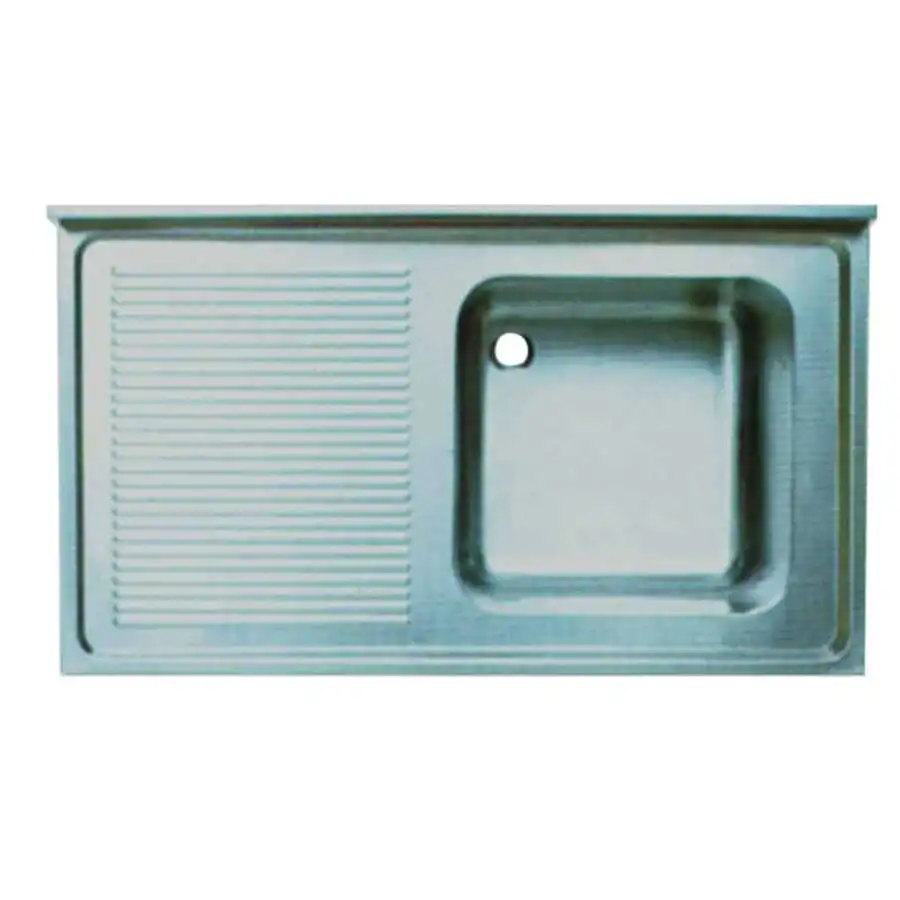 Öztiryakiler Tablalı Evye Tek Göz Sol Damlalıklı 140x60 Cm