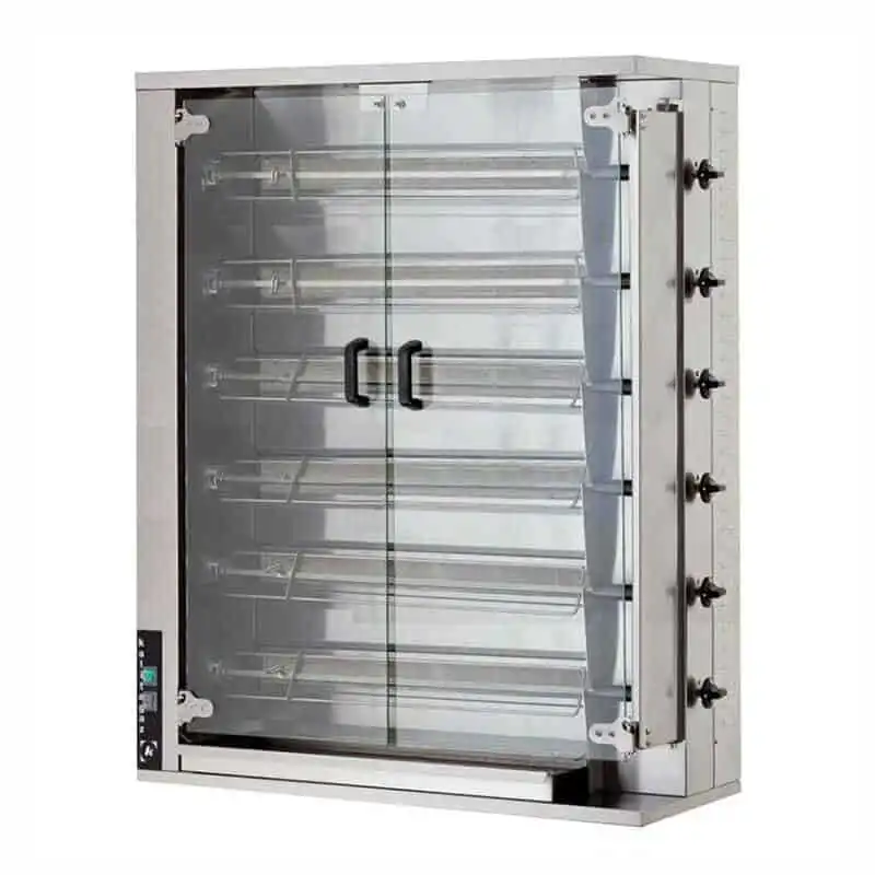 Öztiryakiler Piliç Çevirme Makinesi 30 Piliç Kapasiteli Gazlı