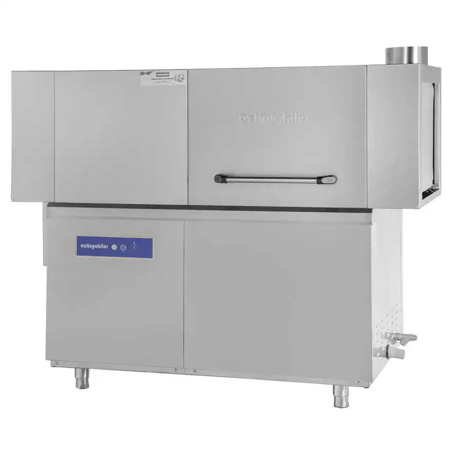 Öztiryakiler 1500R Sağdan Girişli Konveyörlü Bulaşık Yıkama Makinesi Kurutmalı