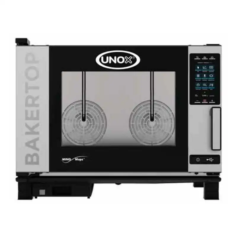 Unox Bakertop Plus Combi Fırın 60x40 cm 4 Tepsi Kapasiteli Elektrikli