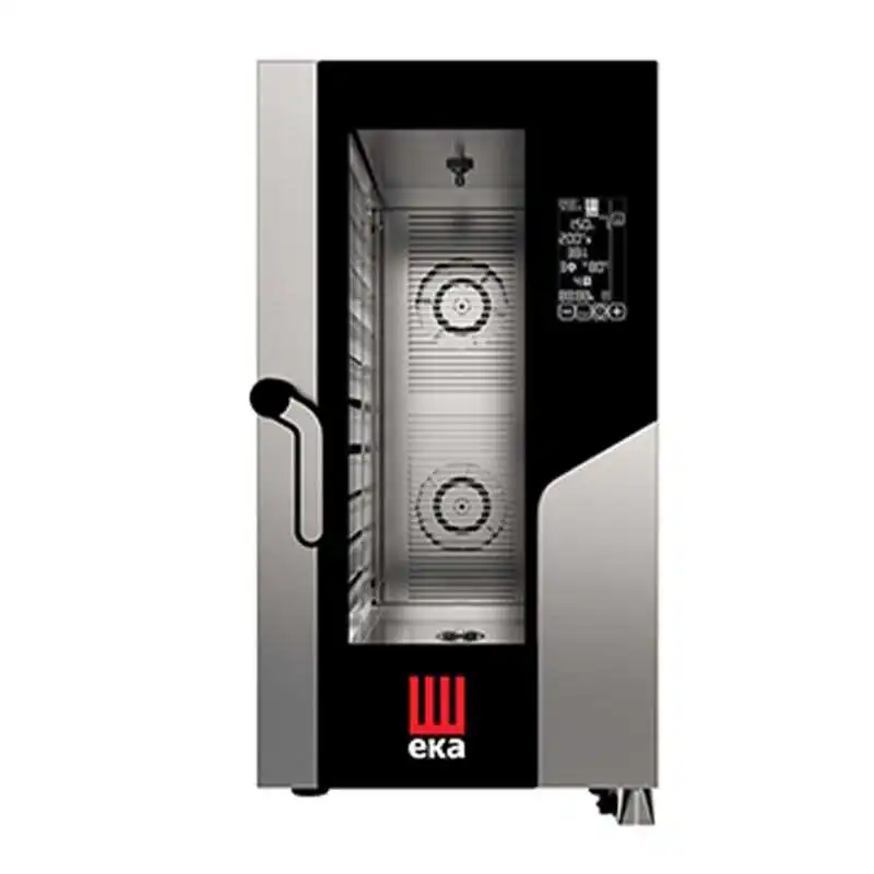 Eka Konveksiyonlu Elektronik Kompakt Fırın Gn 1/1 10 Tepsi Kapasiteli Elektrikli MKF-1011CBM