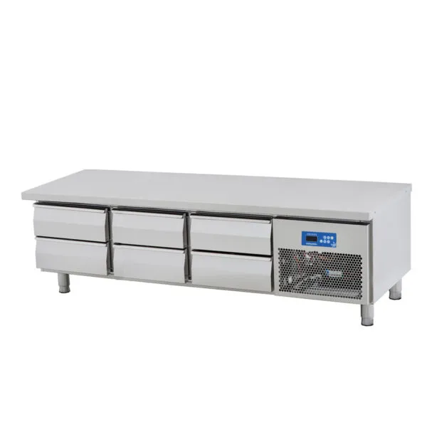 Öztiryakiler Tezgah Altı 6 Çekmeceli Buzdolabı 199 Litre  Ctag 370 Nts