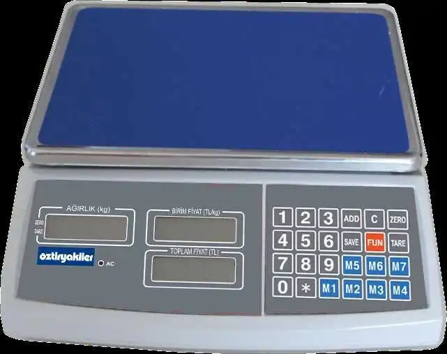 Öztiryakiler Mutfak Terazisi Fiyat Hesaplamalı 15 Kg