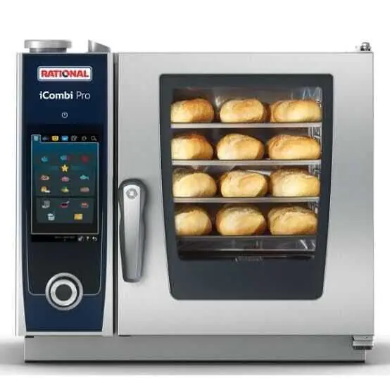 Rational İcombi Pro XS Kombi Fırın, 6x2/3 GN Kapasiteli, Elektrikli