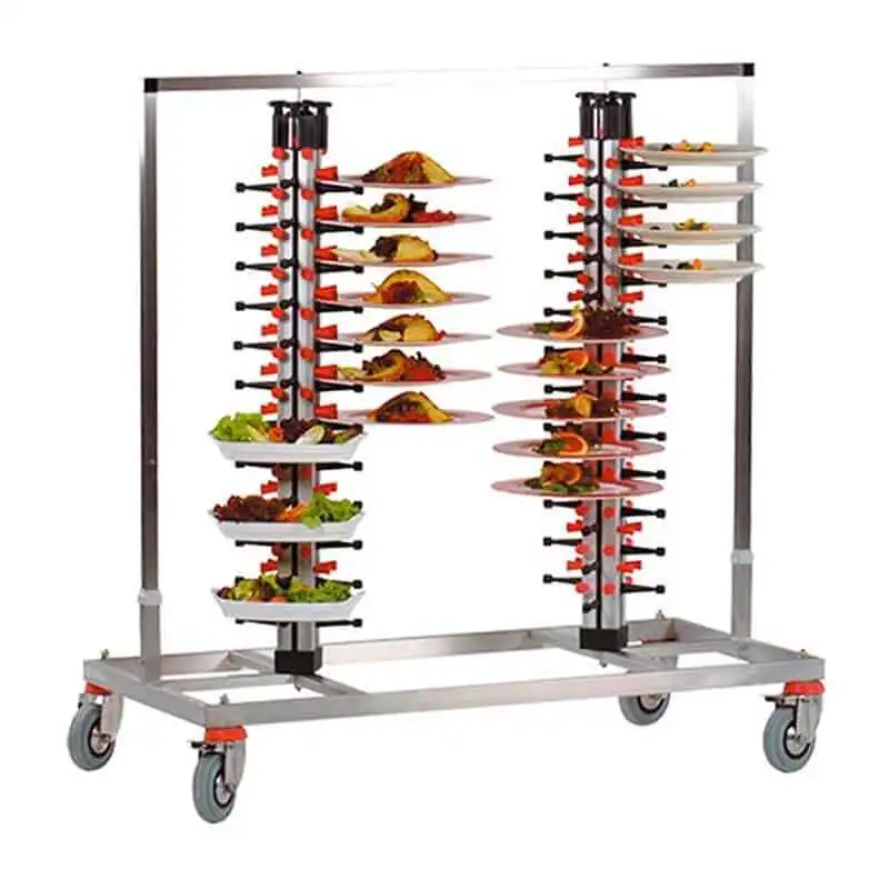 Öztiryakiler 170PM 120 Katlı Tabak Taşıma Arabası, İkili